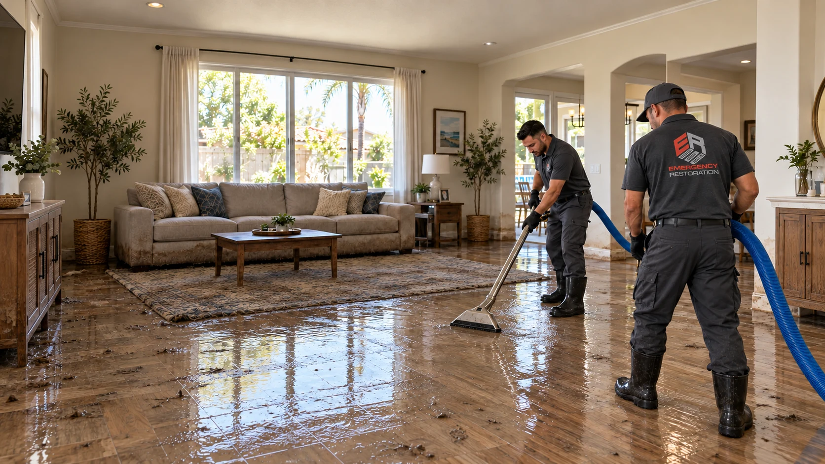 24/7 Water Damage Restoration Services - ER Emergency