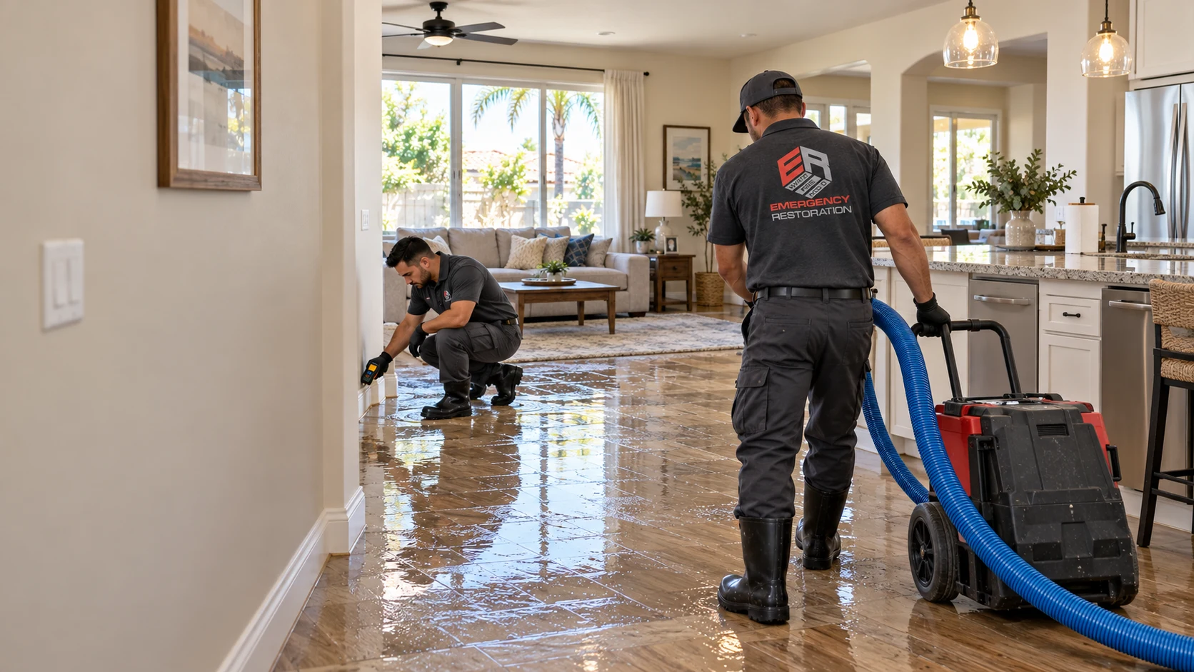 Water Damage Restoration for Los Angeles Homes and Businesses - ER Emergency